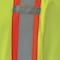 Pioneer Fleece Safety Hoodie, Class 3, Type P and R, Micro Fleece, High Visibility Yellow/Green, M V1060560U-M - alternate 4